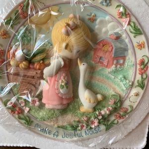 New Precious Moments Girl With Goose.